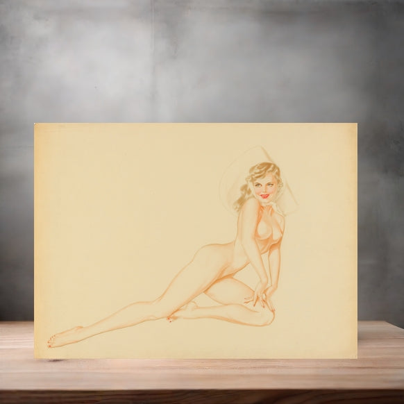 Alberto Vargas sexy pinup metal posters. Multiple sizes and photos. Playboy v3