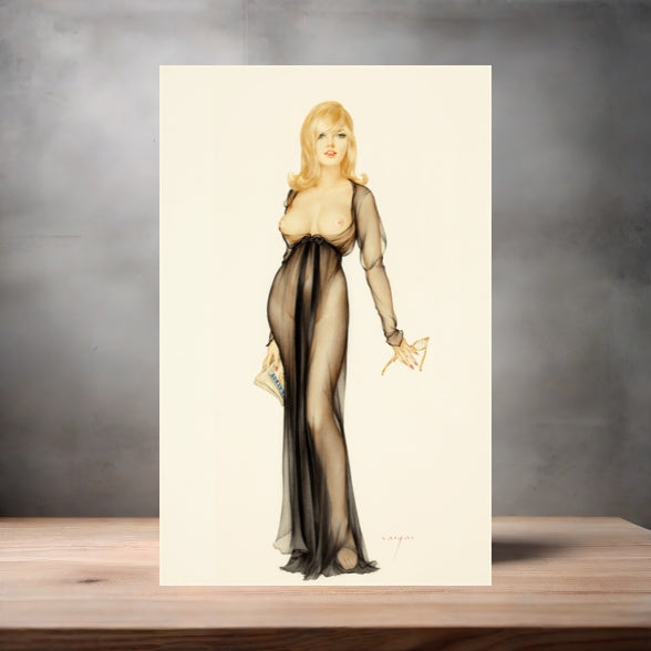 Alberto Vargas sexy pinup metal posters. Multiple sizes and photos. Playboy v3