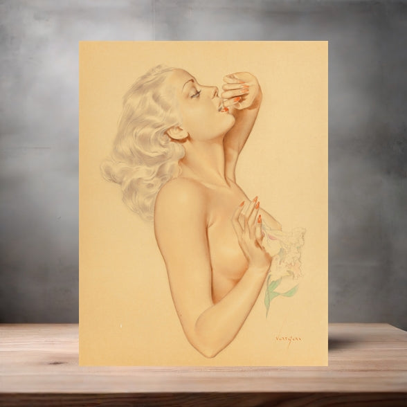 Alberto Vargas sexy pinup metal posters. Multiple sizes and photos. Playboy v3