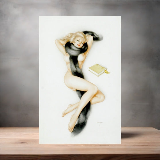 Alberto Vargas sexy pinup metal posters. Multiple sizes and photos. Playboy v3