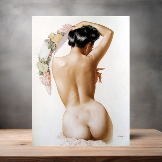 Alberto Vargas sexy pinup metal posters. Multiple sizes and photos. Playboy v3