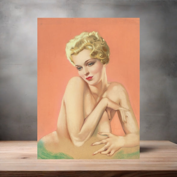 Alberto Vargas sexy pinup metal posters. Multiple sizes and photos. Playboy v3