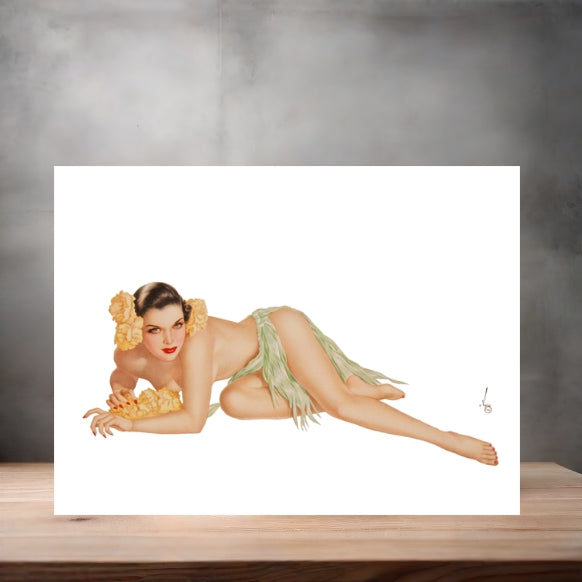 Alberto Vargas sexy pinup metal posters. Multiple sizes and photos. Playboy v3