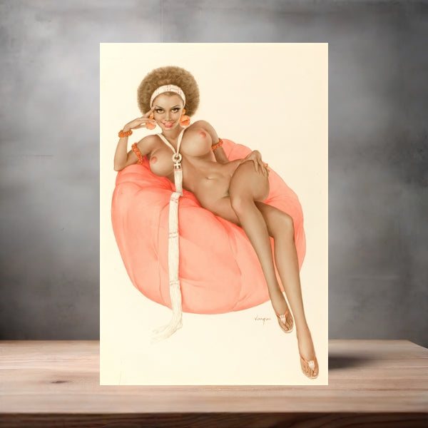 Alberto Vargas sexy pinup metal posters. Multiple sizes and photos. Playboy v3