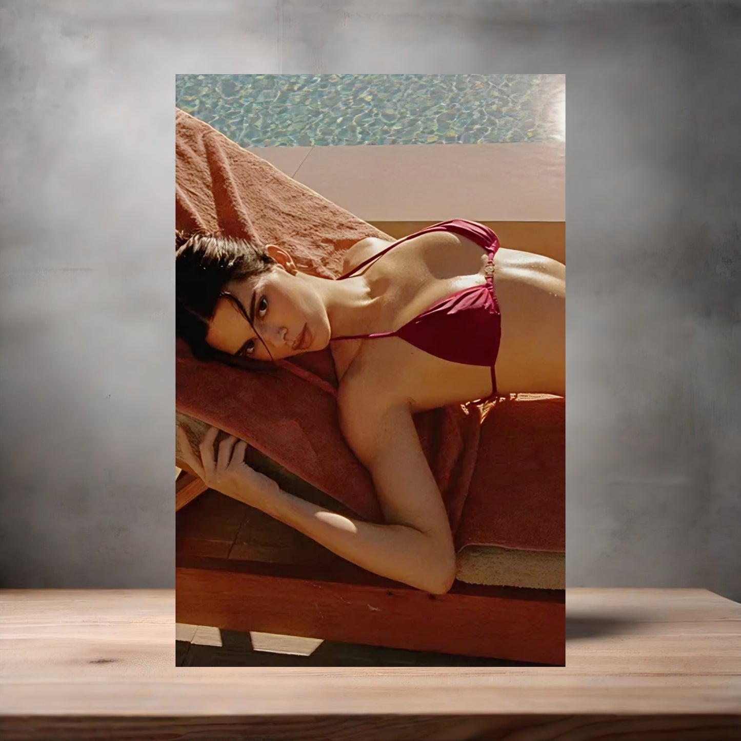 Kendall Jenner metal poster. Multiple sizes available. Beautiful and sexy v5