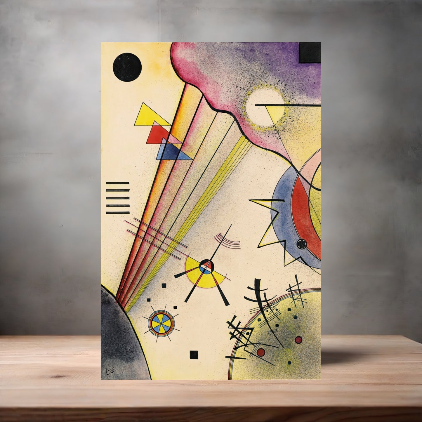 Wassily Kandinsky Art prints on metal posters. Multiple sizes and photos
