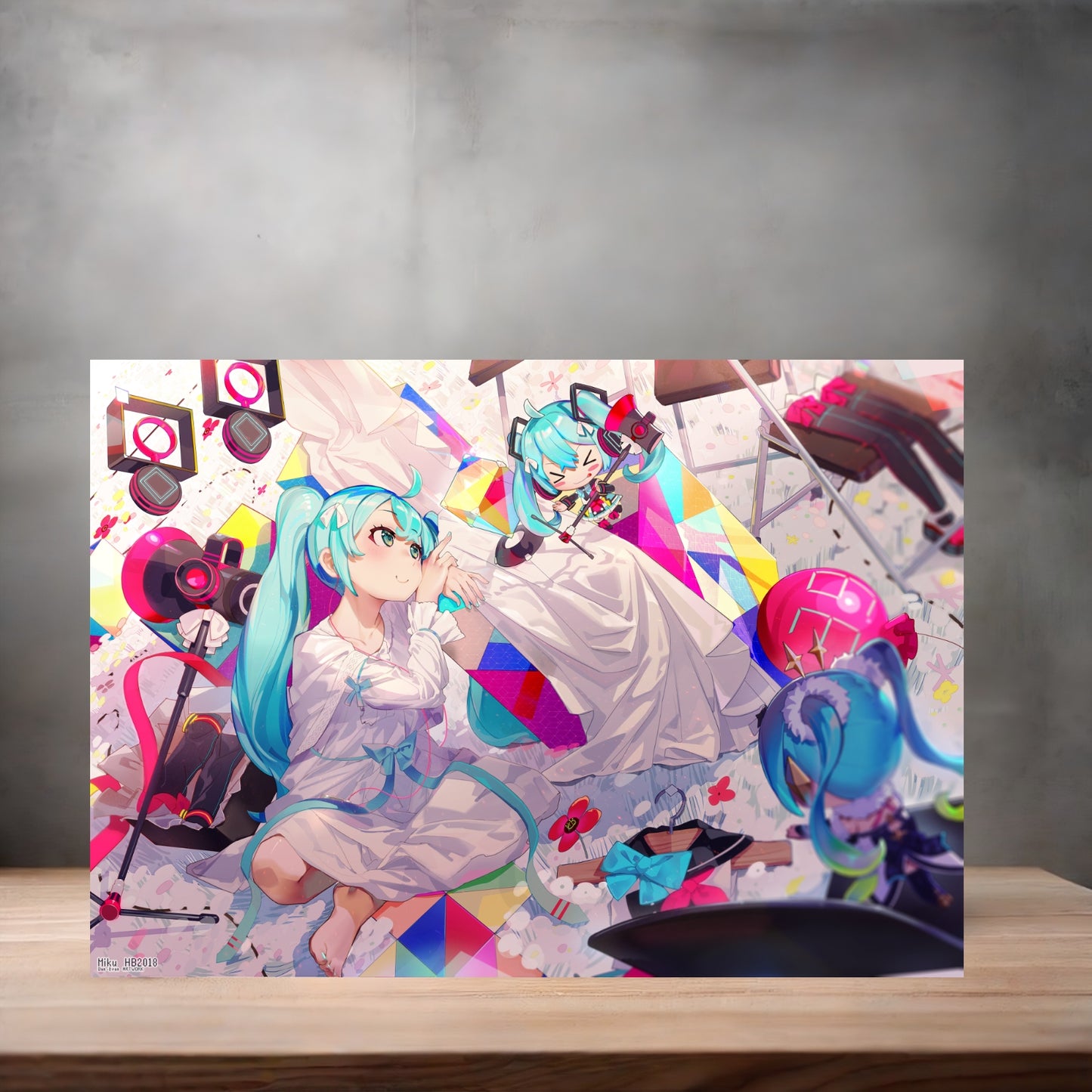 Vocaloid Anime character metal posters. Multiple sizes and photos