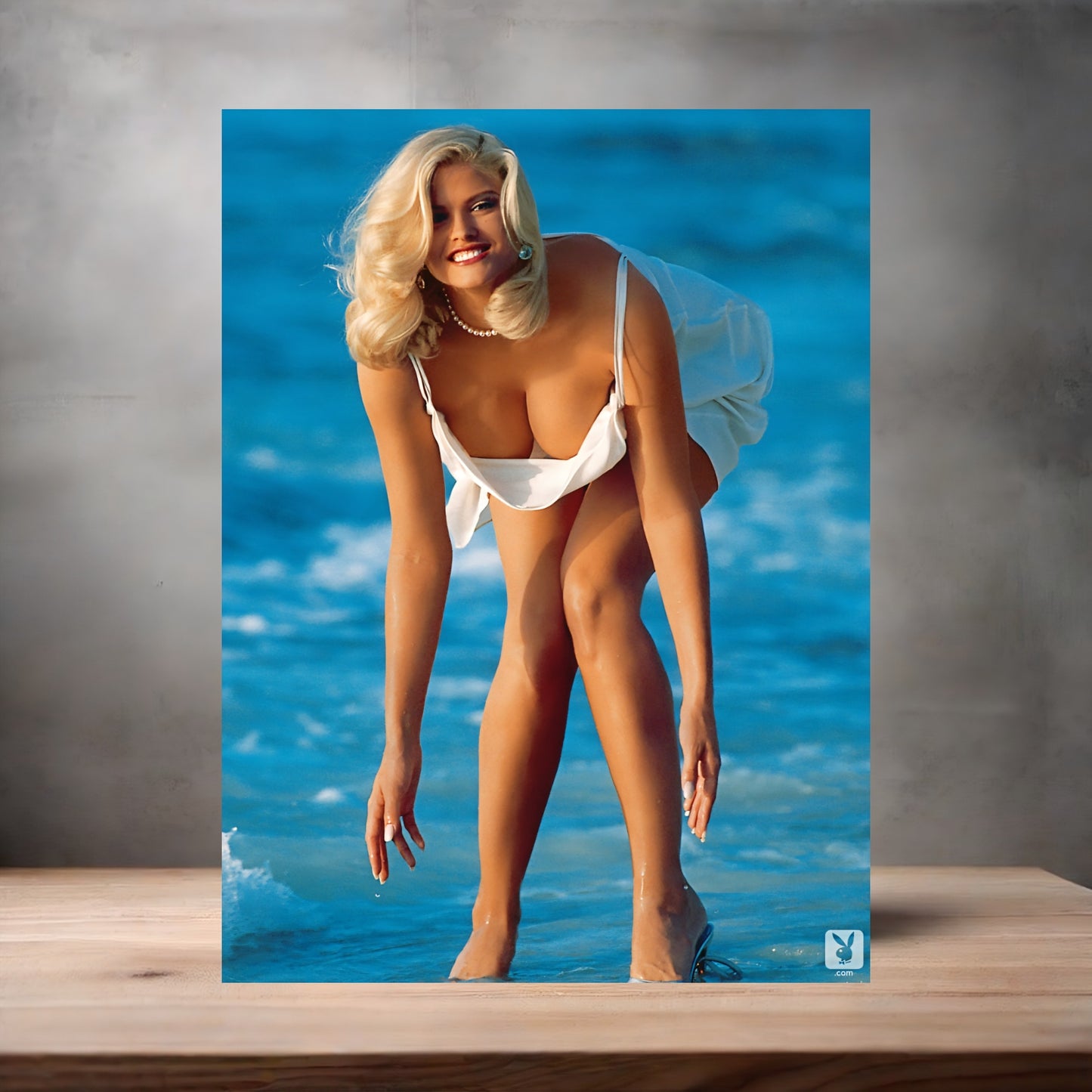 Anna Nicole Smith metal poster. Multiple sizes available. Beautiful and sexy v4