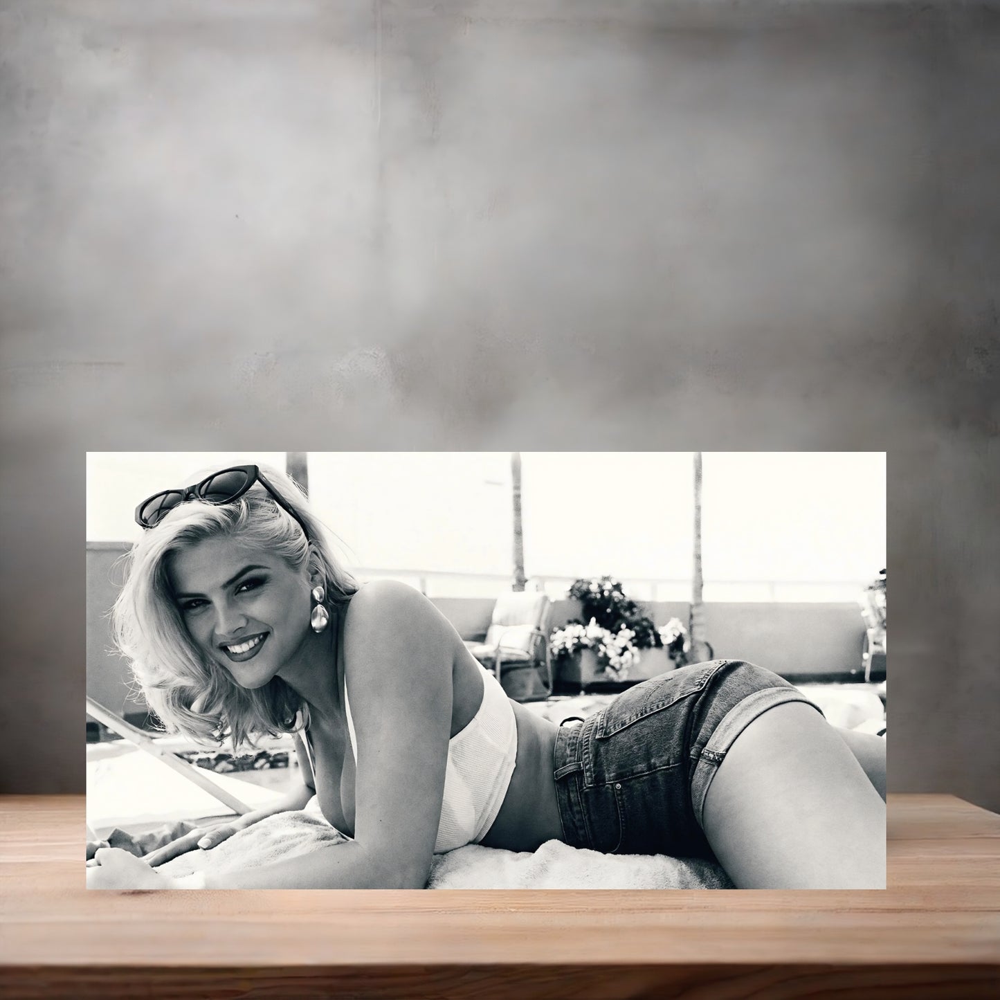 Anna Nicole Smith metal poster. Multiple sizes available. Beautiful and sexy v3