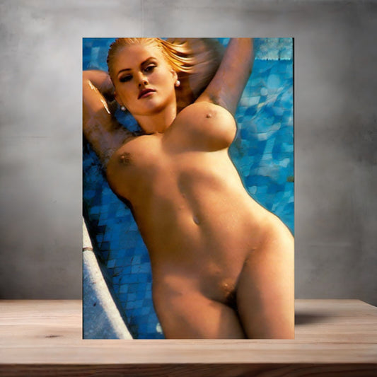 Anna Nicole Smith metal poster. Multiple sizes available. Beautiful and sexy v13