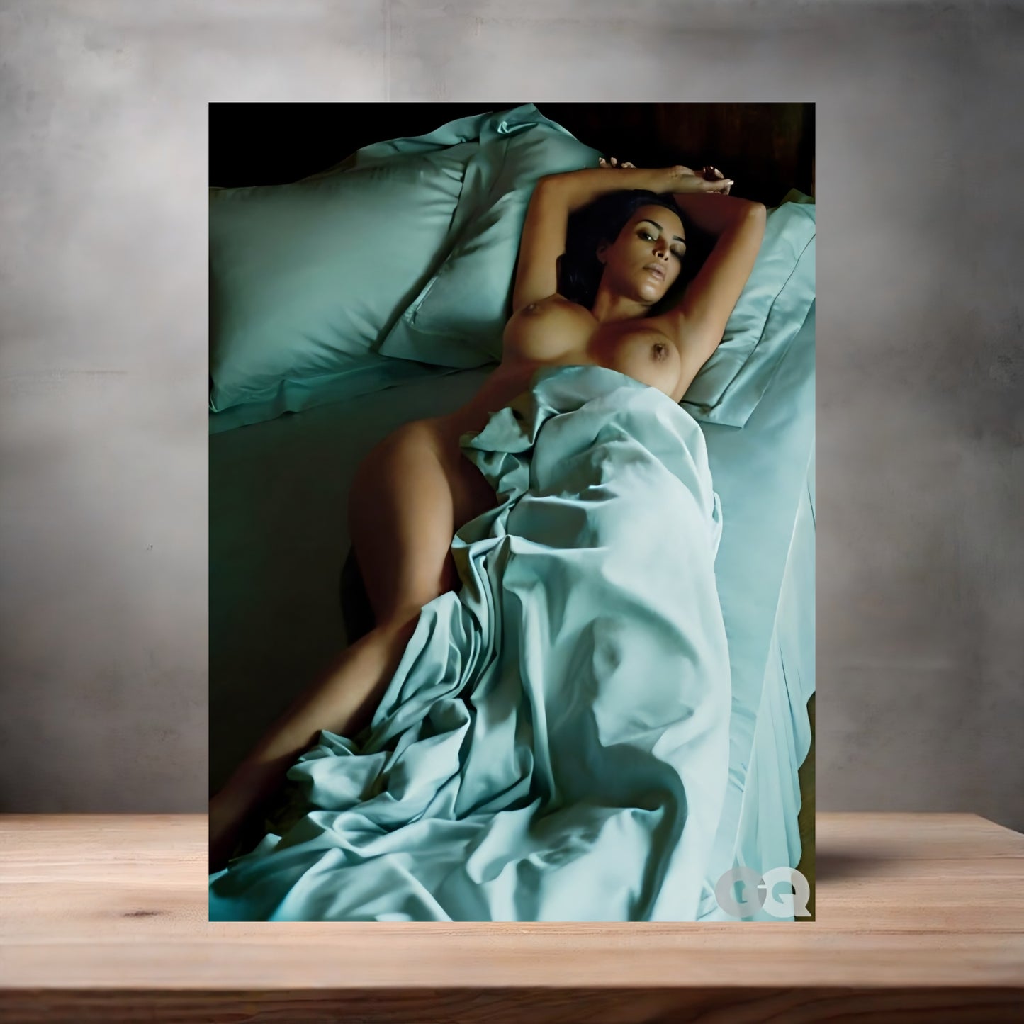 Kim Kardashian metal poster. Multiple sizes available. Beautiful and sexy v24