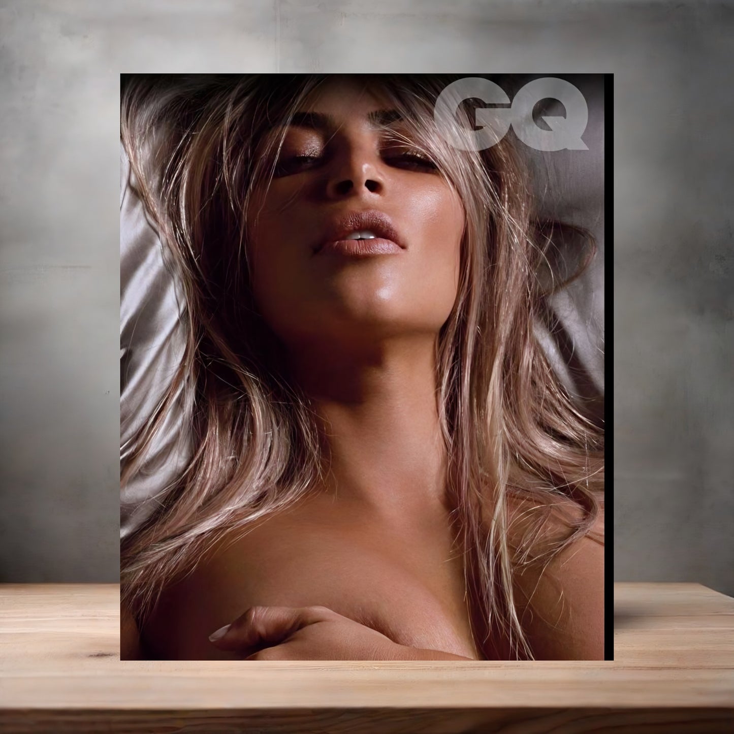 Kim Kardashian metal poster. Multiple sizes available. Beautiful and sexy F