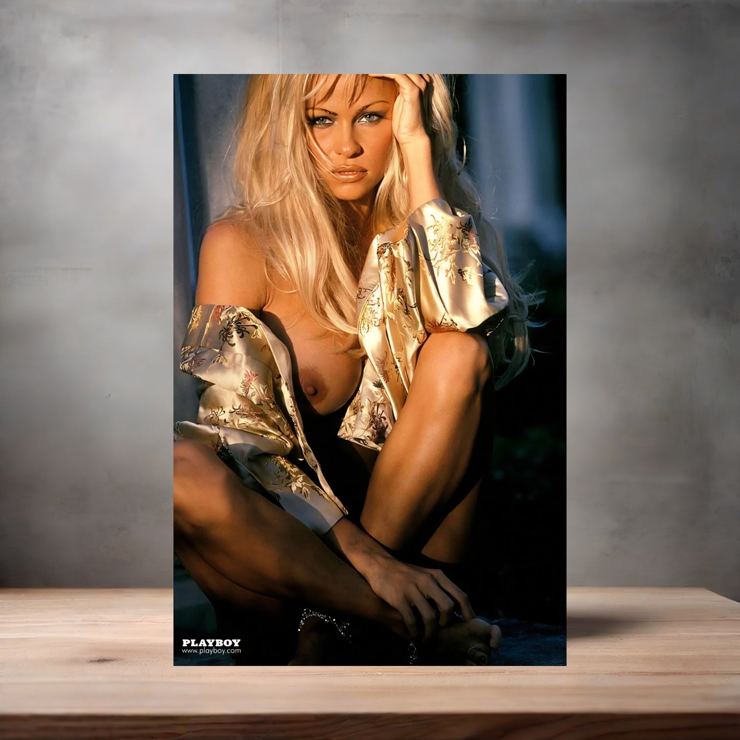 Pamela Anderson NSFW metal poster. Multiple sizes available. Beautiful and sexy C5