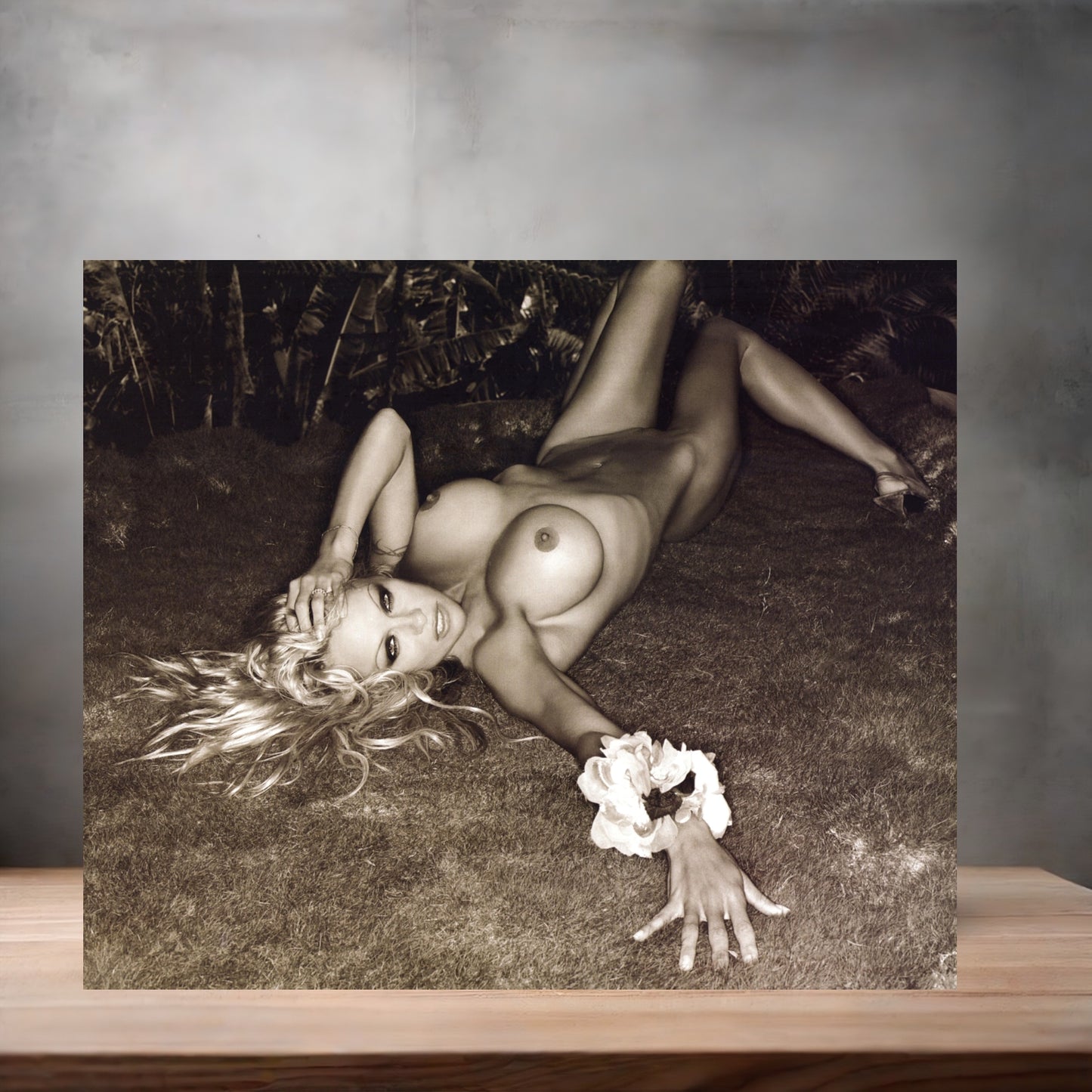 Pamela Anderson NSFW metal poster. Multiple sizes available. Beautiful and sexy E3