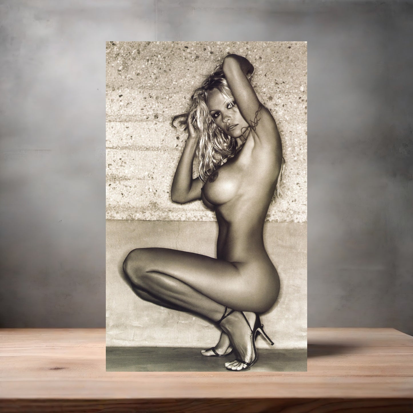 Pamela Anderson NSFW metal poster. Multiple sizes available. Beautiful and sexy F6