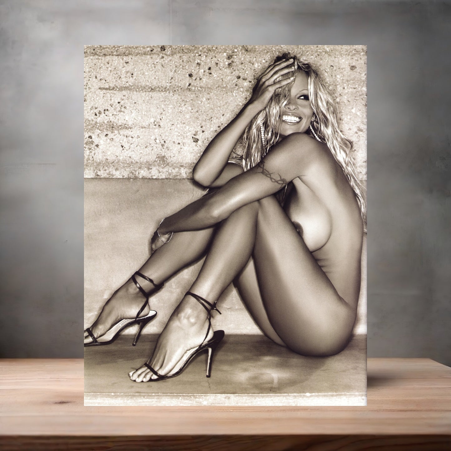 Pamela Anderson NSFW metal poster. Multiple sizes available. Beautiful and sexy F1