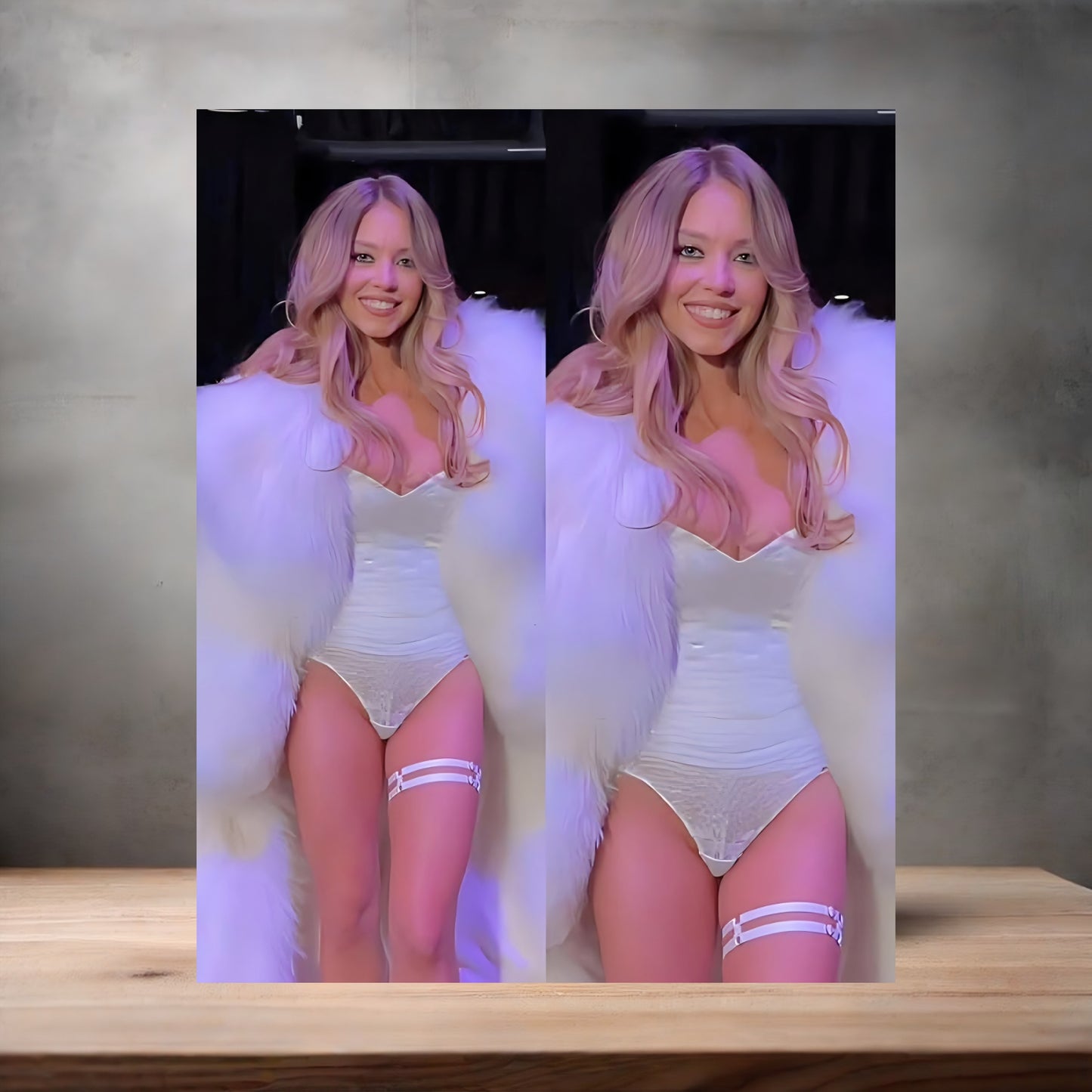 Sexy Sydney Sweeney metal poster. Multiple sizes available. Hot K