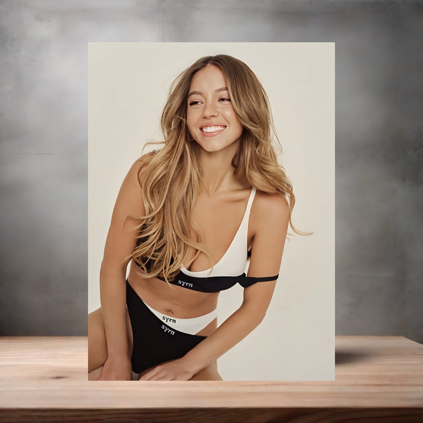 Sexy Sydney Sweeney metal poster. Multiple sizes available. Hot E
