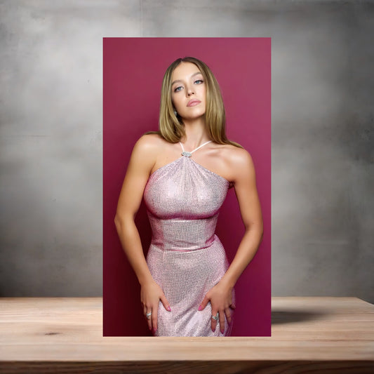 Sexy Sydney Sweeney metal poster. Multiple sizes available. Hot A