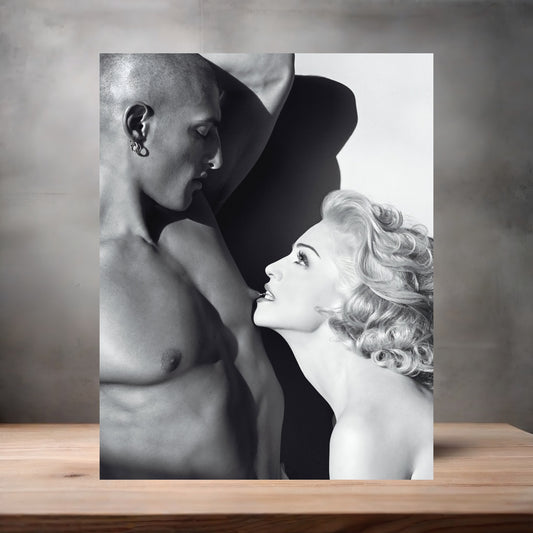 Sexy Madonna metal poster. Multiple sizes available. Hot NSFW V25