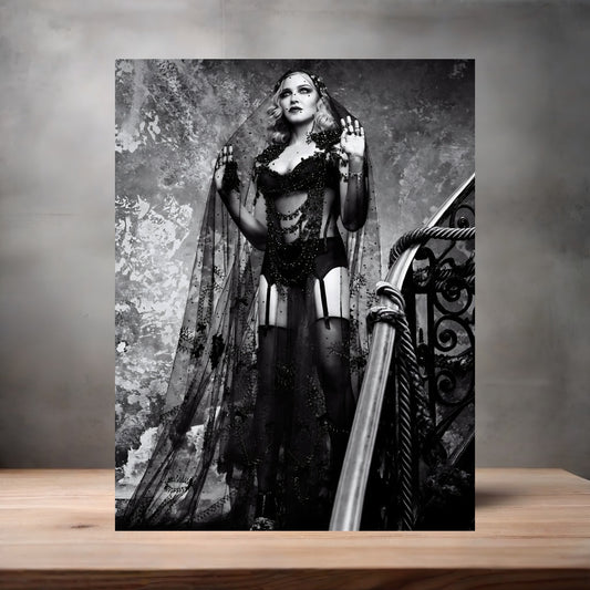 Sexy Madonna metal poster. Multiple sizes available. Hot NSFW V12