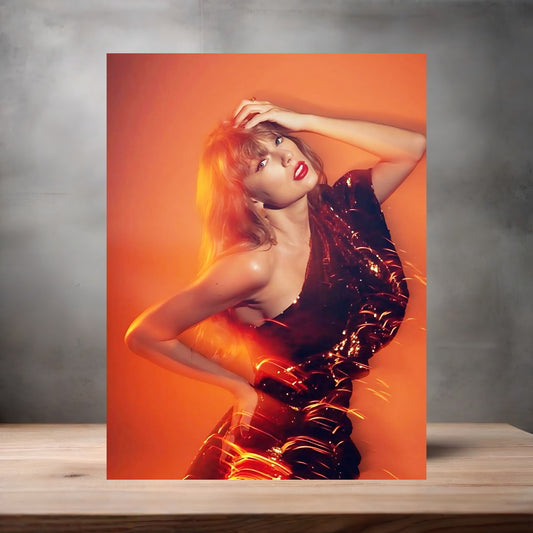 Taylor Swift metal poster. Multiple sizes available. Beautiful and sexy v13