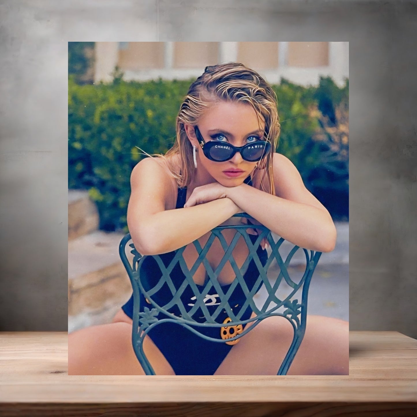 Sexy Sydney Sweeney metal poster. Multiple sizes available. Hot C2