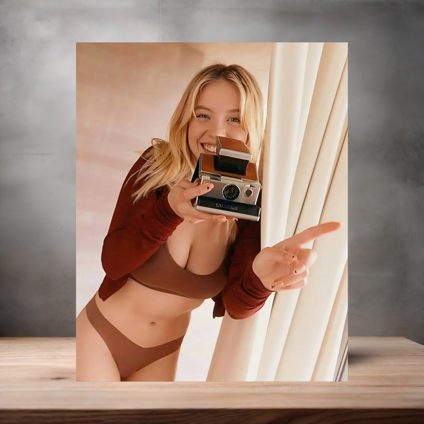 Sexy Sydney Sweeney metal poster. Multiple sizes available. Hot F3