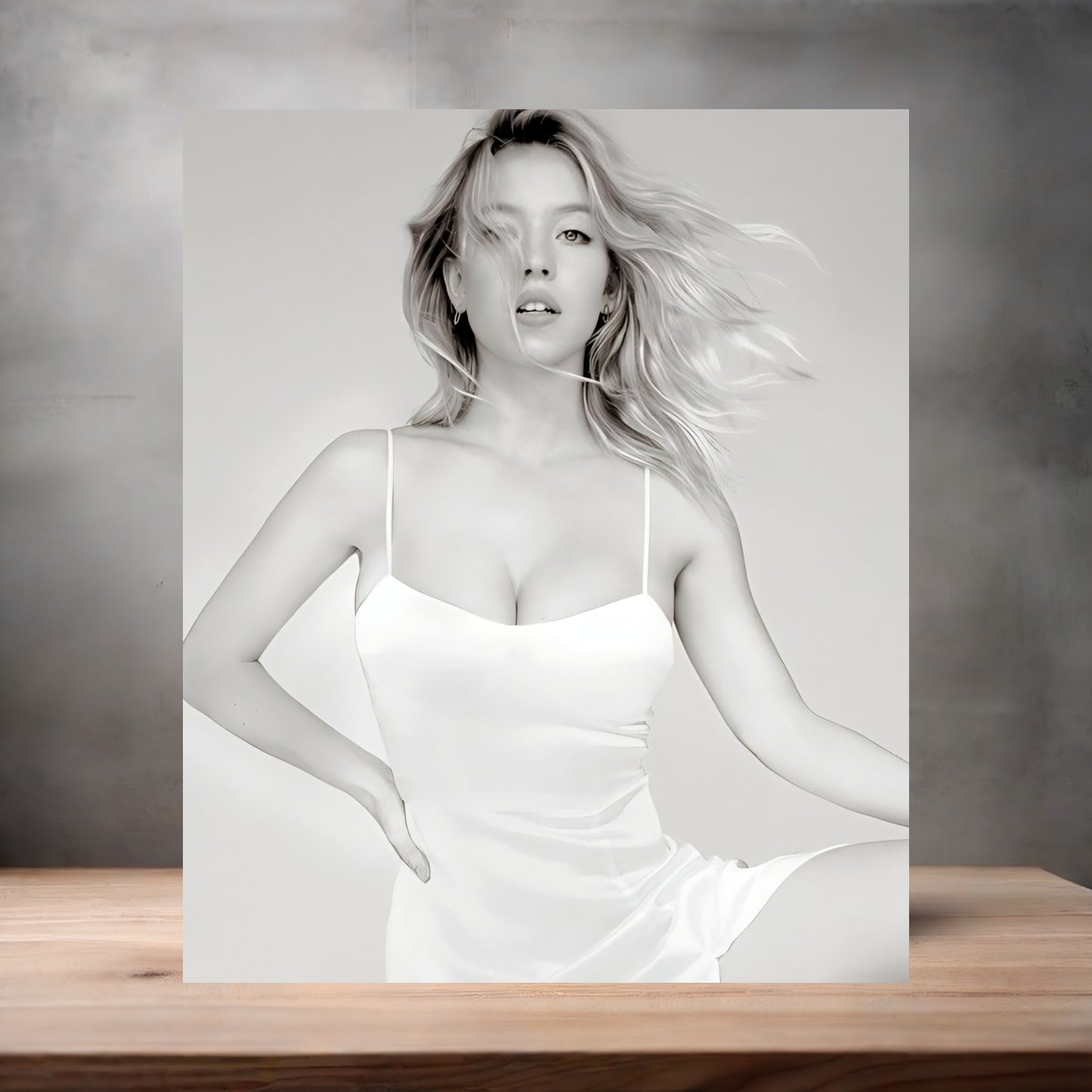 Sexy Sydney Sweeney metal poster. Multiple sizes available. Hot G5