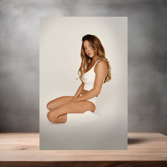 Sexy Sydney Sweeney metal poster. Multiple sizes available. Hot A7