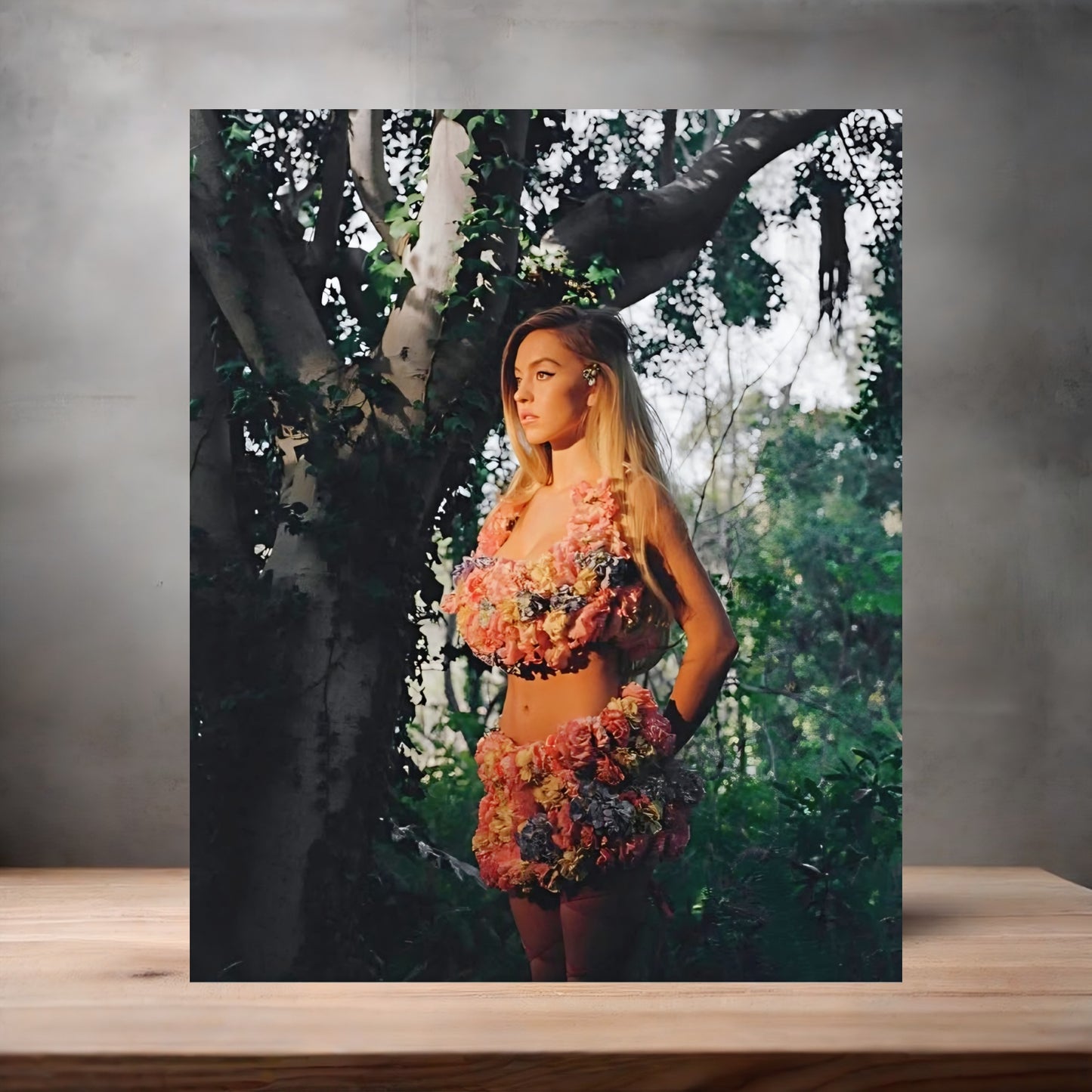 Sexy Sydney Sweeney metal poster. Multiple sizes available. Hot C4