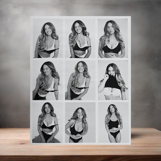 Sexy Sydney Sweeney metal poster. Multiple sizes available. Hot H1