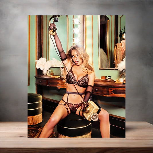 Sexy Sydney Sweeney metal poster. Multiple sizes available. Hot D2