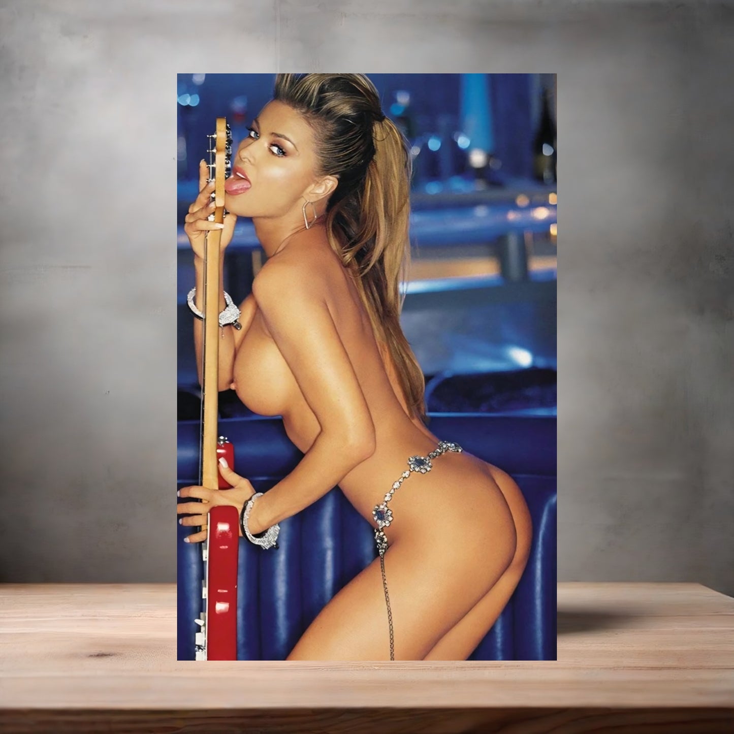 Carmen Electra NSFW poster with multiple size and finish options. C8
