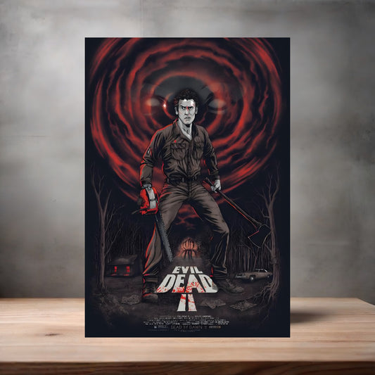 The Evil Dead horror movie poster with multiple size and finish options. C2