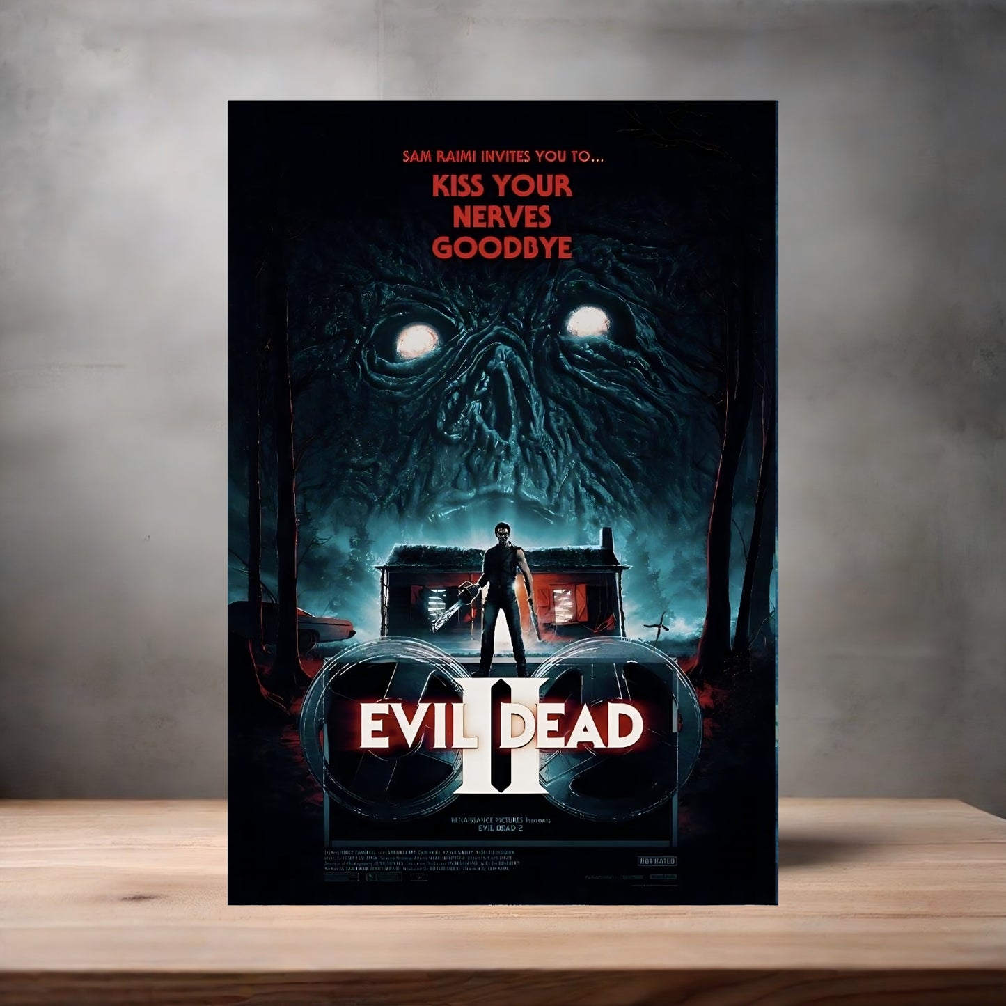 The Evil Dead horror movie poster with multiple size and finish options. C1