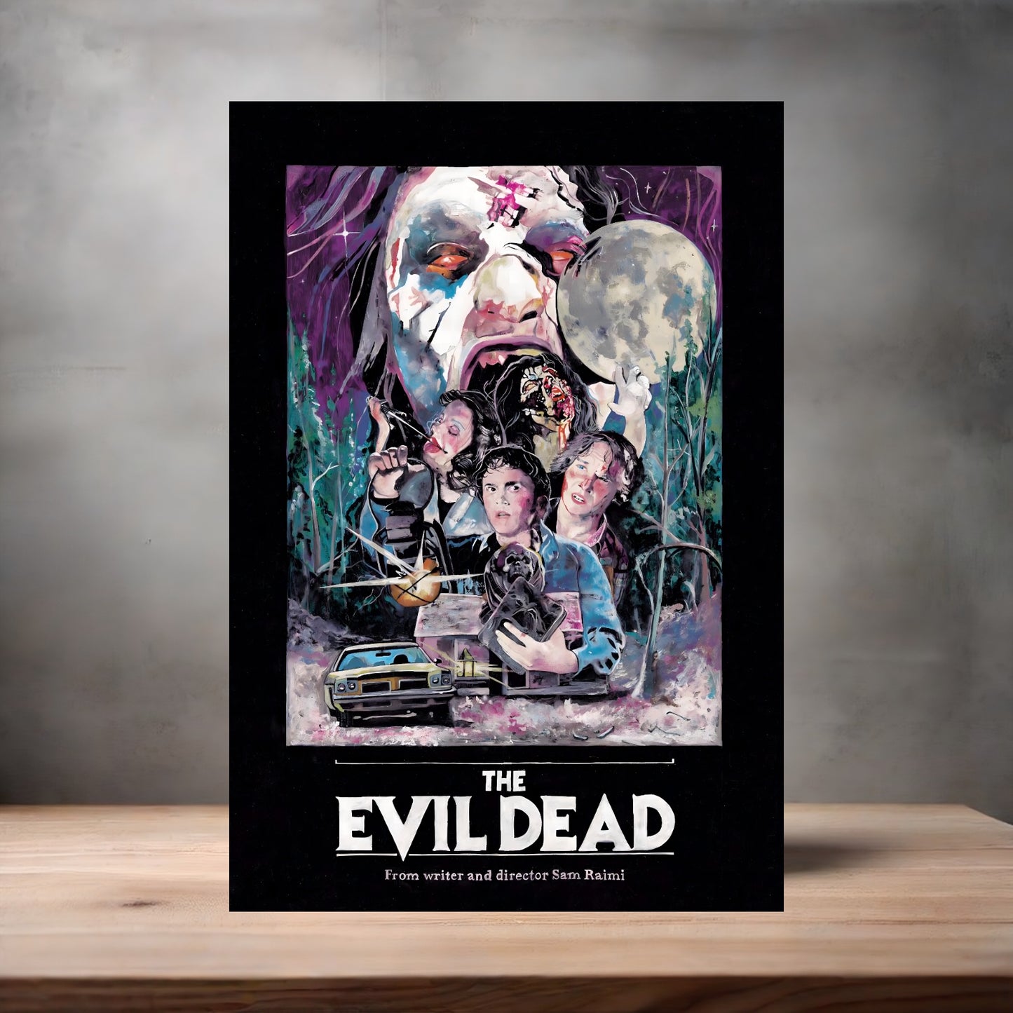 The Evil Dead horror movie poster with multiple size and finish options. B8