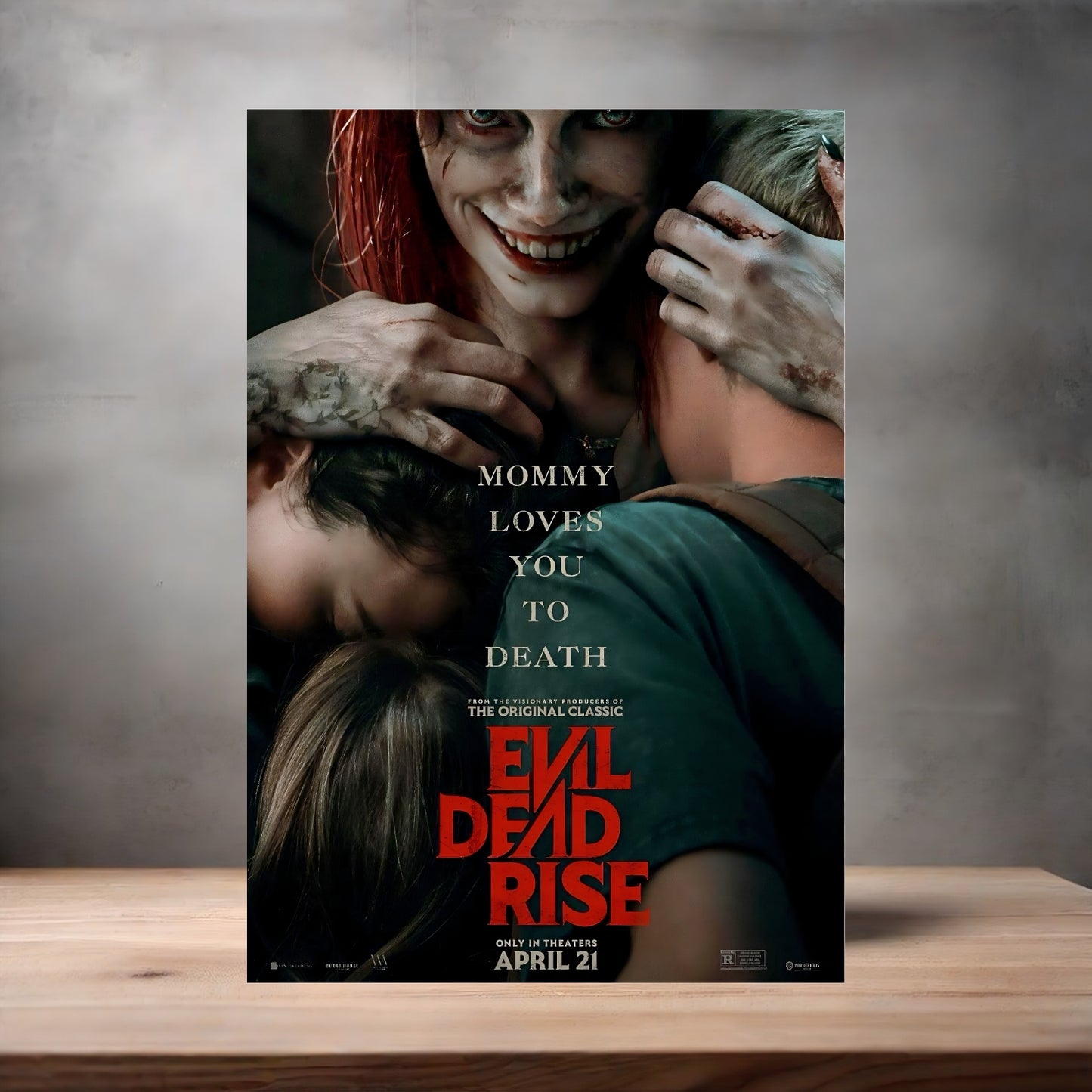 The Evil Dead horror movie poster with multiple size and finish options. B4