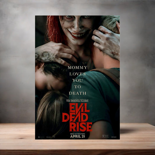 The Evil Dead horror movie poster with multiple size and finish options. B4