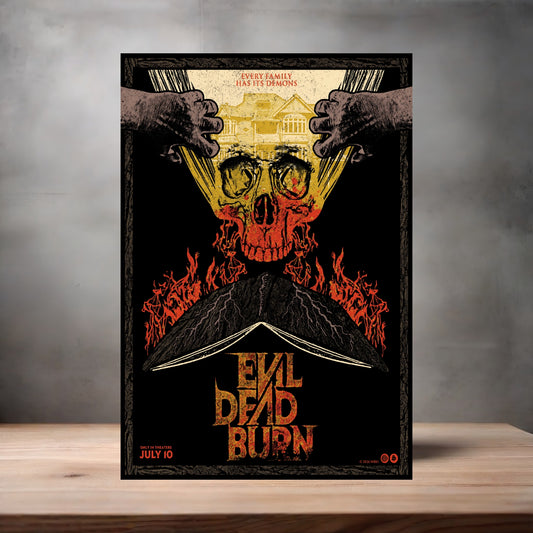 The Evil Dead horror movie poster with multiple size and finish options. a3