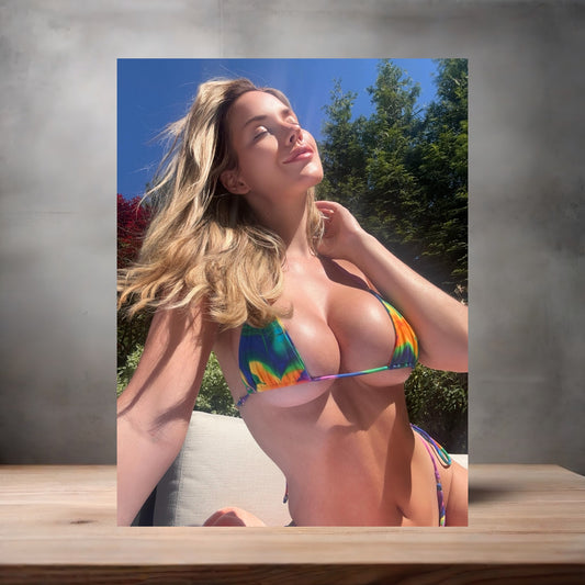 Paige Spiranac Sports Illustrated swimsuit poster with multiple size and finish options. D6