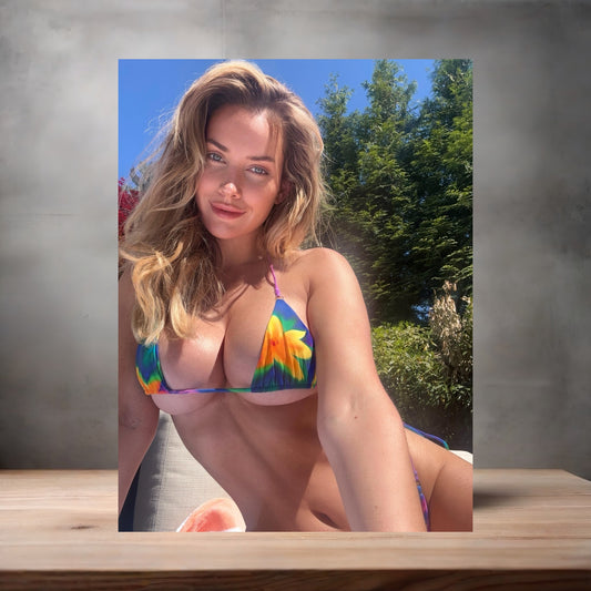 Paige Spiranac Sports Illustrated swimsuit poster with multiple size and finish options. D4