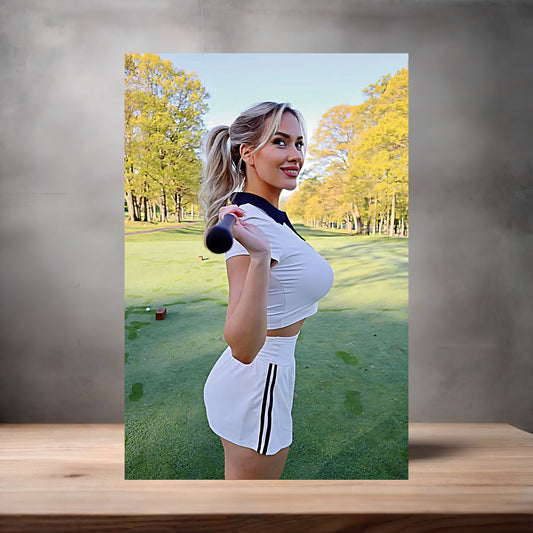 Paige Spiranac Sports Illustrated swimsuit poster with multiple size and finish options. C9