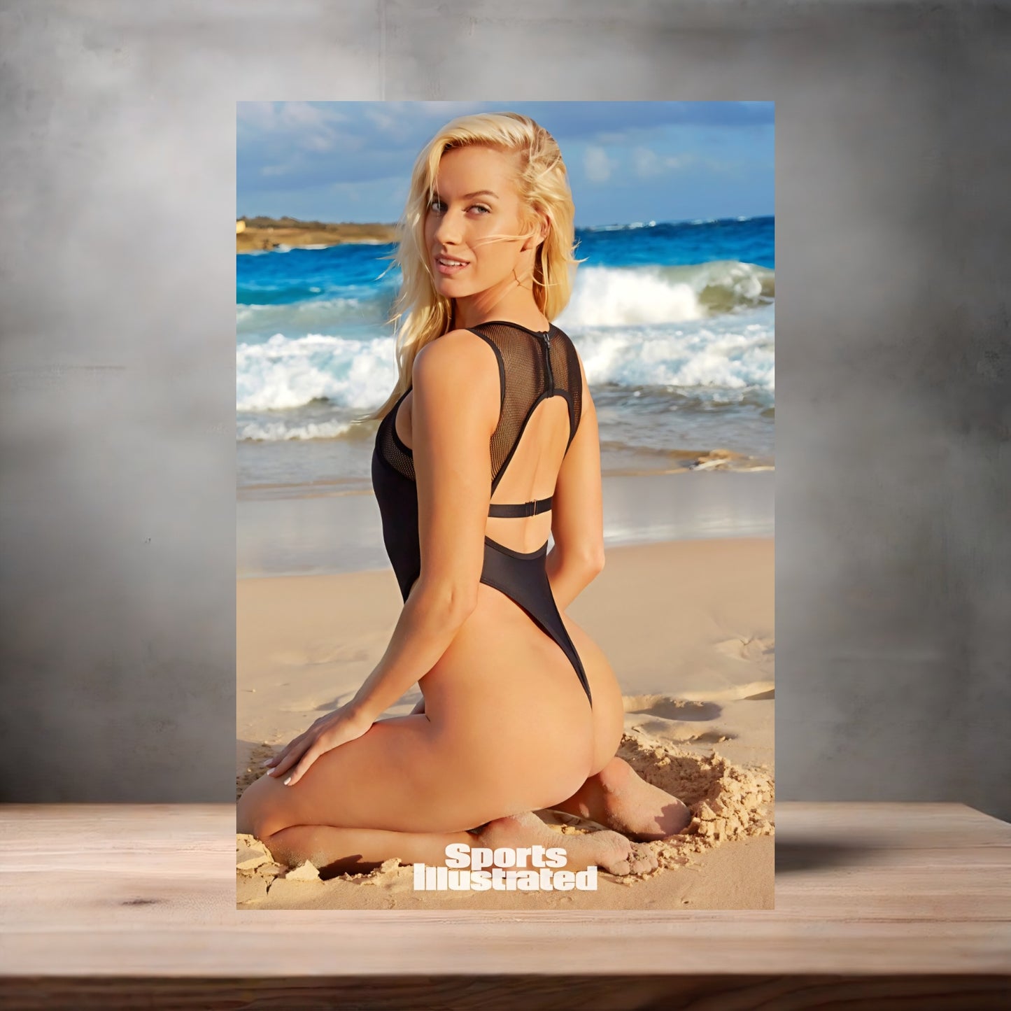 Paige Spiranac Sports Illustrated swimsuit poster with multiple size and finish options. B1