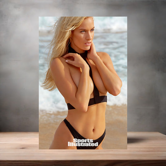 Paige Spiranac Sports Illustrated swimsuit poster with multiple size and finish options. A9