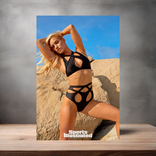 Paige Spiranac Sports Illustrated swimsuit poster with multiple size and finish options. A2