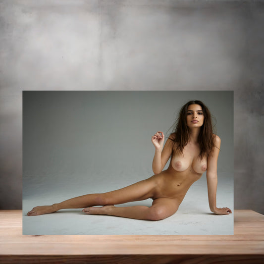 Emily Ratajkowski NSFW poster with multiple size and finish options. B3