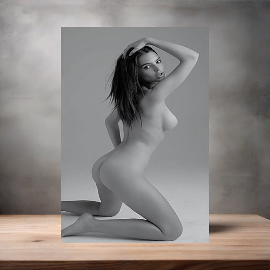 Emily Ratajkowski NSFW poster with multiple size and finish options. A7