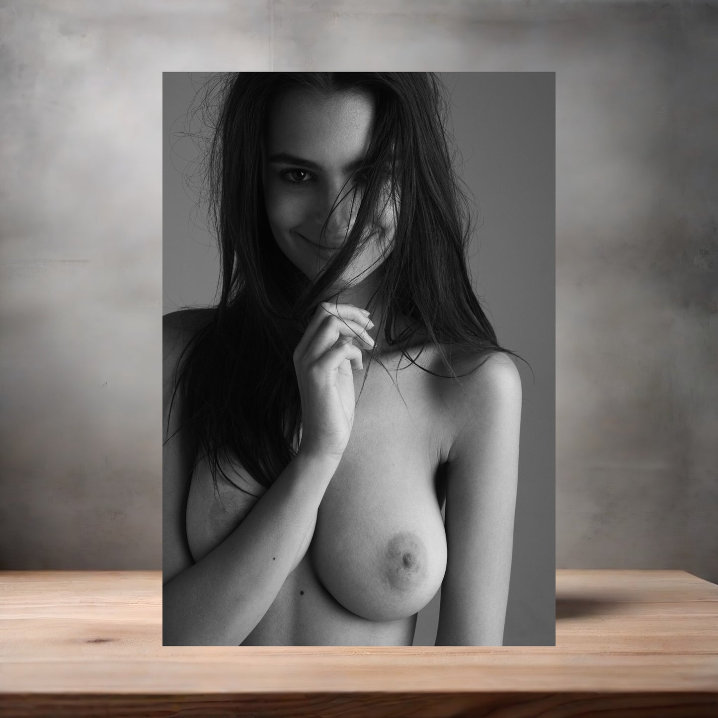 Emily Ratajkowski NSFW poster with multiple size and finish options. A3