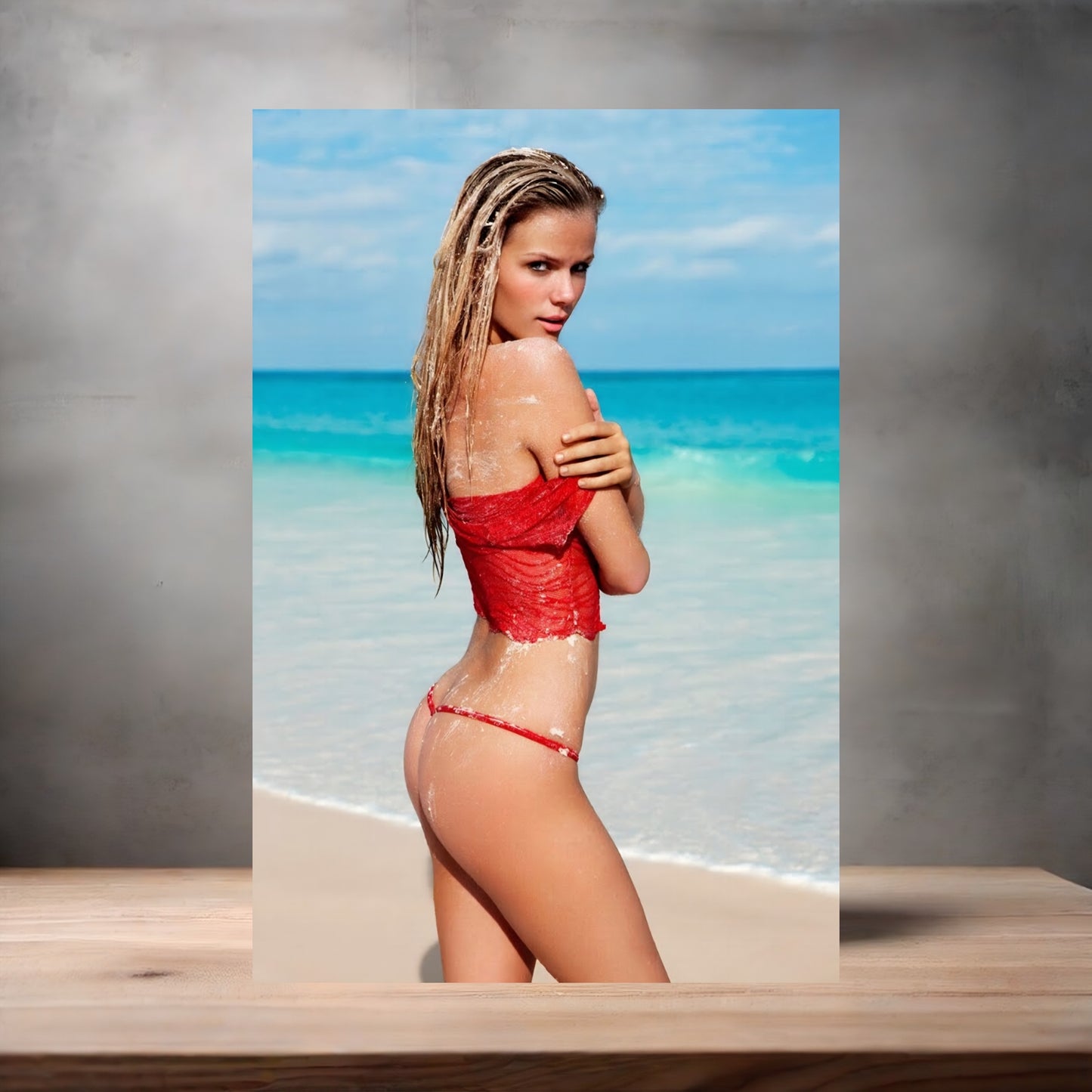Brooklyn Decker Sexy poster with multiple size and finish options. E8